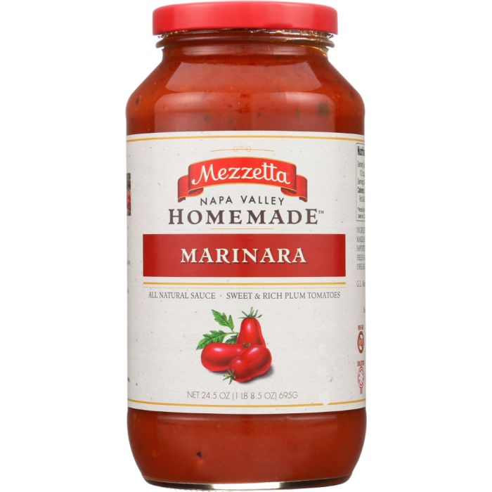 MEZZETTA: Family Recipes Marinara Sauce, 24.5 oz