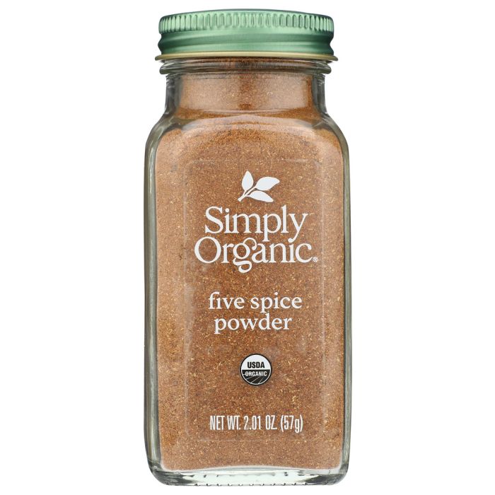 SIMPLY ORGANIC: Five Spice Powder, 2.01 oz
