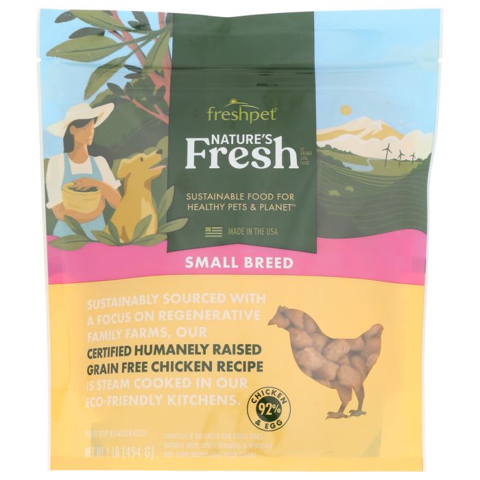 NATURES FRESH: Dog Food Roasted Small, 1 lb