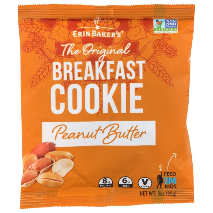 ERIN BAKERS: Peanut Butter Breakfast Cookies, 3 oz