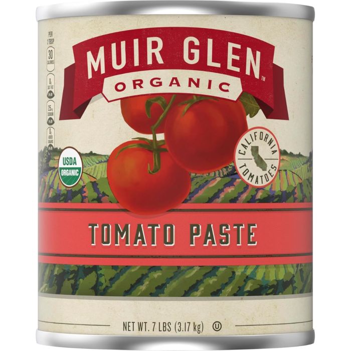 MUIR GLEN: Tomato Paste Organic, 112 oz