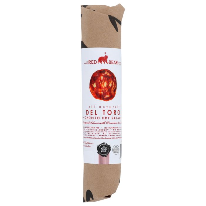 RED BEAR PROVISIONS: Salami Del Toro Chorizo, 6 oz