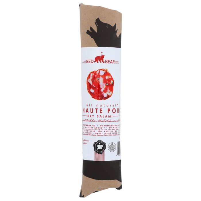 RED BEAR PROVISIONS: Salami Dry Haute Porc, 6 oz