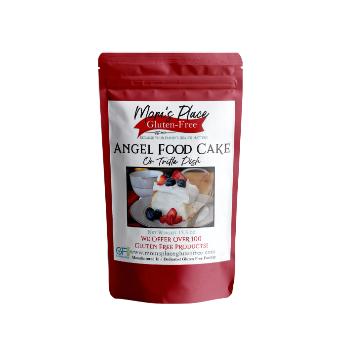 MOMS PLACE: Angel Food Cake Mix, 15.3 oz