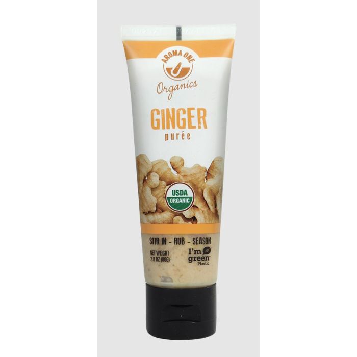 AROMA ONE: Organic Ginger Puree, 2.8 oz