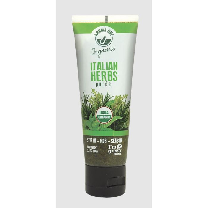 AROMA ONE: Organic Italian Herbs Puree, 2.8 oz