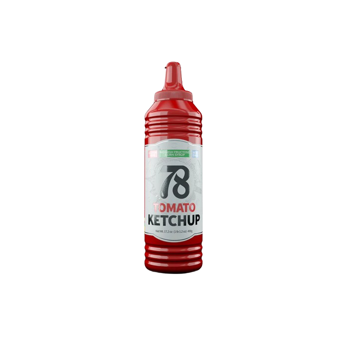 THE 78 BRAND: Tomato Ketchup, 17.2 oz