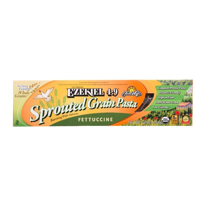 FOOD FOR LIFE: Ezekiel Fettucine Sprouted Grain Pasta, 16 oz