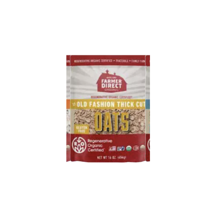 FARMER DIRECT ORGANIC: Oats Old Fashioned Roc, 16 oz