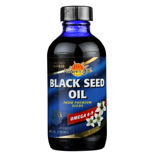 NATURES LIFE: Black Seed Oil Cold Press, 4 oz