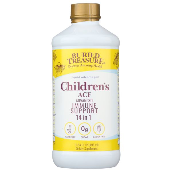 BURIED TREASURE: Acute Cold and Flu Children, 16 oz