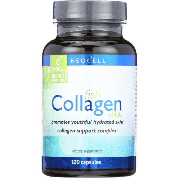 NEOCELL: Marine Collagen Plus HA, 120 Capsules