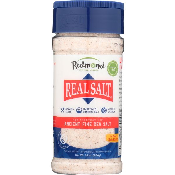 REDMOND: Realsalt Nature's First Sea Salt Fine, 9 oz