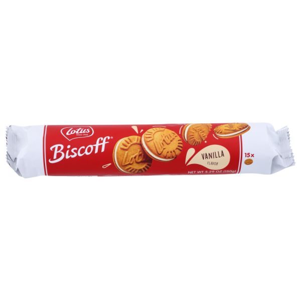 BISCOFF: Cookie Sandwich Vanla Crm, 5.29 oz