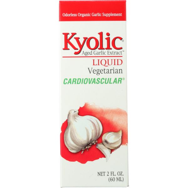 KYOLIC Aged Garlic Extract Vegetarian Liquid Plain, 2 oz