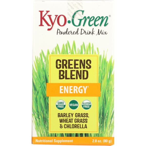 KYOLIC: Kyo-Green Powdered Drink Mix Energy, 2.8 oz