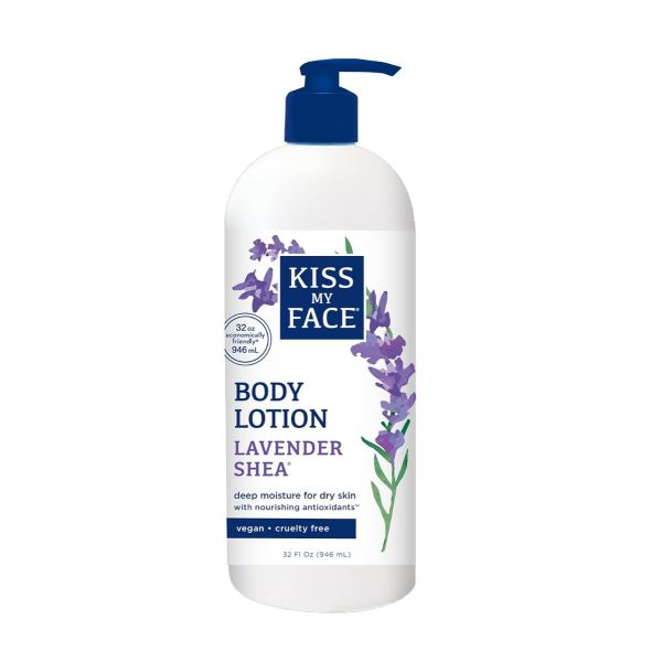 KISS MY FACE: Lotion Body Lavender Shea, 3 oz