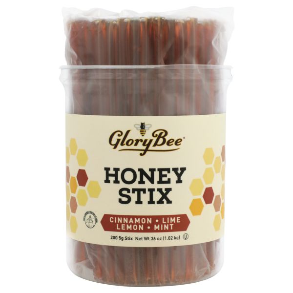 GLORY BEE: Honey Stix Multi-Flavor, 200 pc