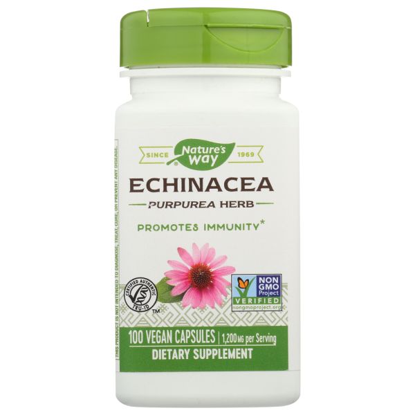 NATURES WAY: Echinacea Purpurea Herb, 100 cp