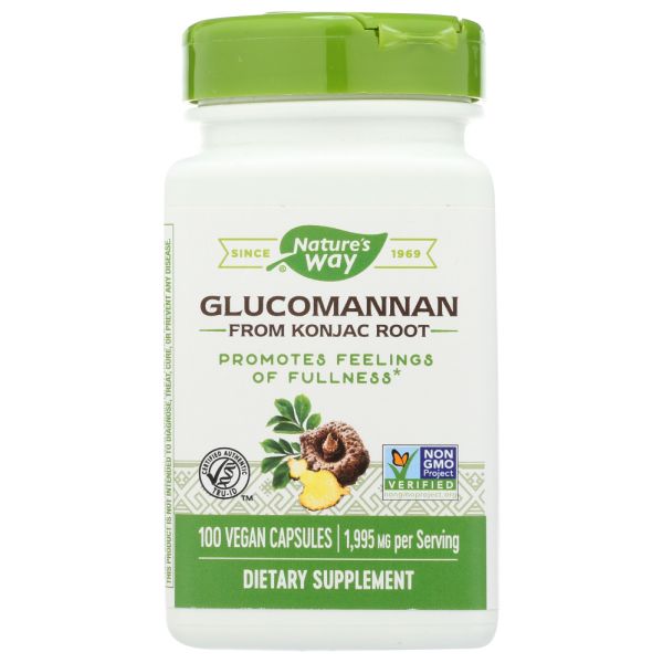 NATURES WAY: Glucomannan, 100 vc