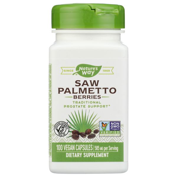 NATURES WAY: Saw Palmetto Berries 100Vegcp, 100 cp