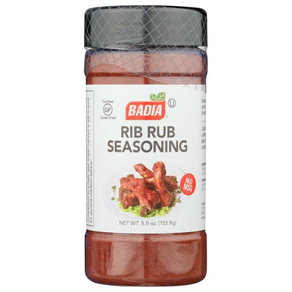 BADIA: Spice Rub Rib, 5.5 OZ