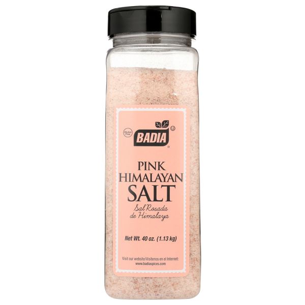 BADIA: Salt Pink Himalayan, 40 OZ