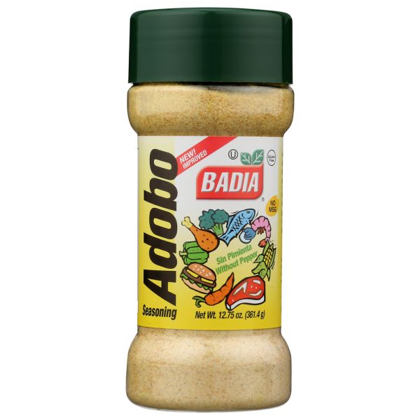 BADIA: Seasoning Adobo Without Pepper, 12.75 OZ