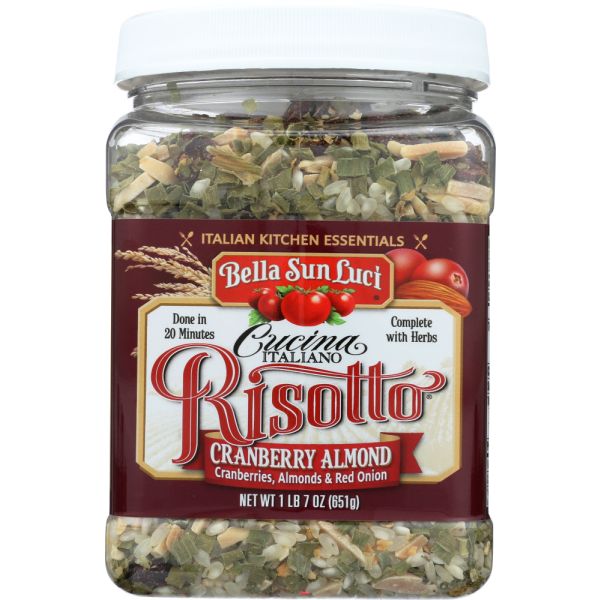 BELLA SUN LUCI: Cranberry Almond Risotto, 23 oz