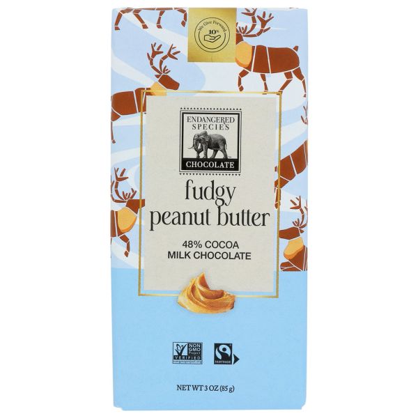 ENDANGERED SPECIES: Bar Choc Fudg&Pb Caribou, 3 oz