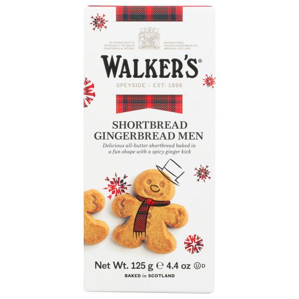 WALKERS: Shortbread Gingerbread Mn, 4.4 oz