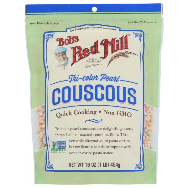 BOB'S RED MILL: Tri-Color Pearl Couscous, 16 oz