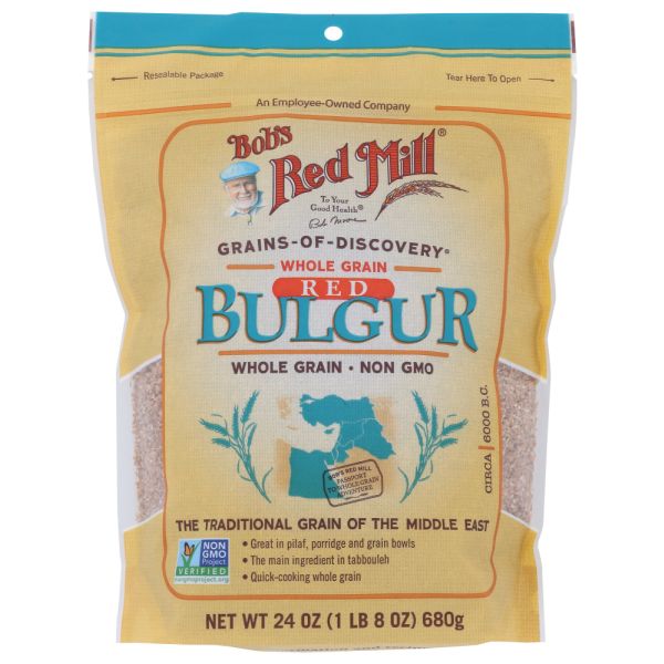 BOBS RED MILL: Wheat Bulgar Red Hard, 24 oz