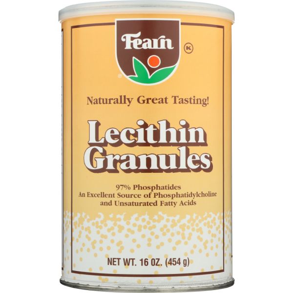 FEARN: Lecithin Granules Naturally Great Tasting, 16 oz