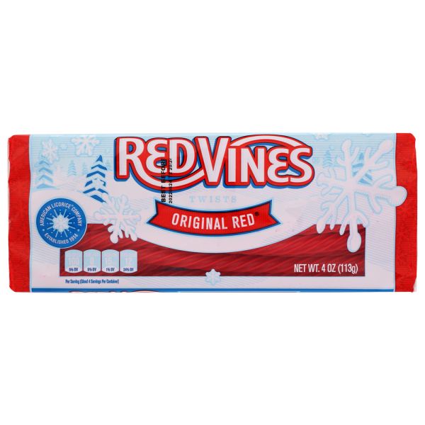 RED VINES: Red Vines Original Xmas, 4 oz