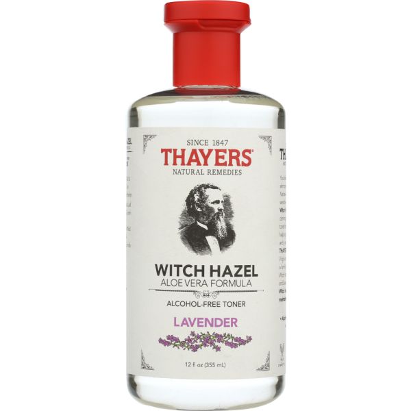 THAYERS: Witch Hazel With Aloe Vera Formula Lavender Alcohol Free Toner, 12 oz