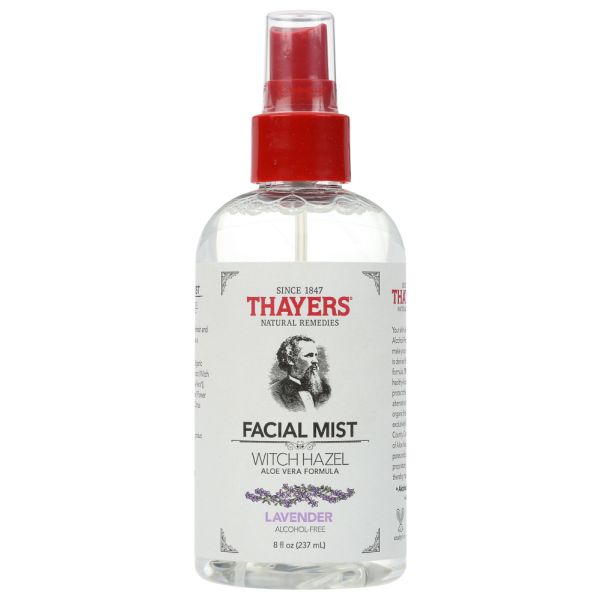 THAYERS: Alcohol Free Lavender Facial Mist Witch Hazel And Aloe Vera Formula, 8 oz