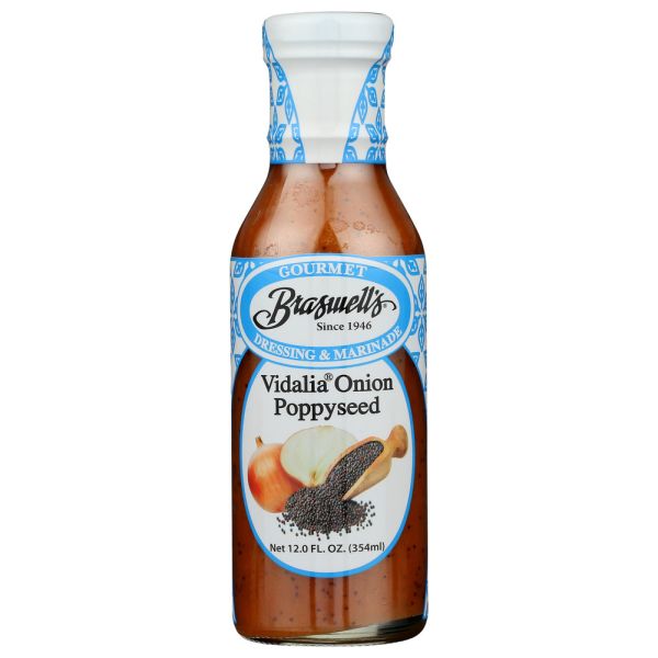 BRASWELL: Drssng Vidalia Poppyseed, 12 oz