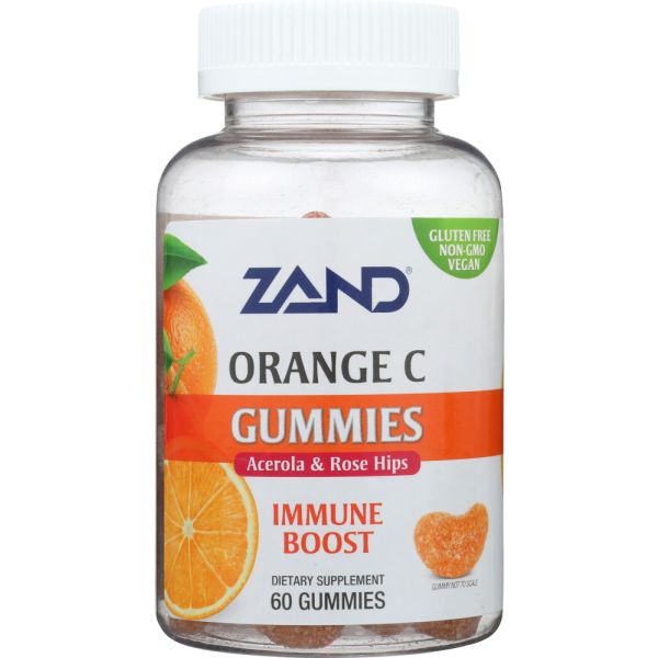 ZAND: Orange C Gummies, 60 pc