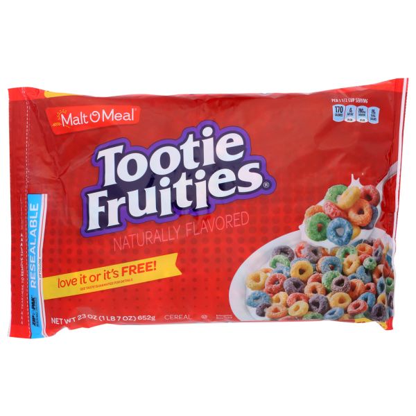 MOM FAMILY SIZE BAG: Cereal Rte Tootie Fruitie, 23 oz