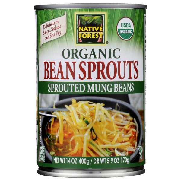 NATIVE FOREST: Organic Mung Bean Sprouts, 14 oz