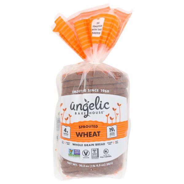 ANGELIC BAKEHOUSE: Bread Sprtd Wheat, 20.5 oz