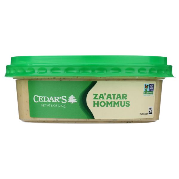 CEDAR'S: Za'atar Hommus, 8 oz