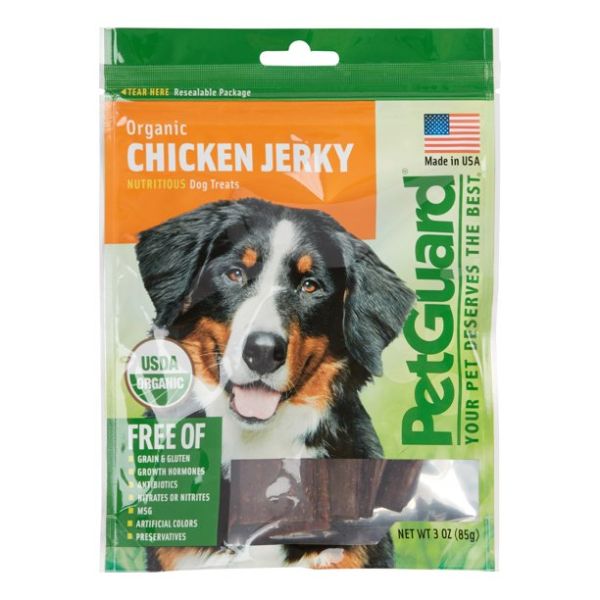 PETGUARD: Jerky Chckn Orgnc Crtfd, 3 oz