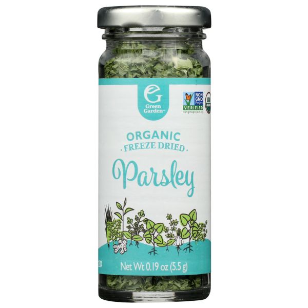 GREEN GARDEN: Ssnng Hrb Prsly Frz Dried, 108 ml