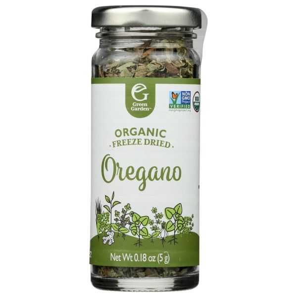 GREEN GARDEN: Ssnng Herb Oreg Frz Dried, 108 ml