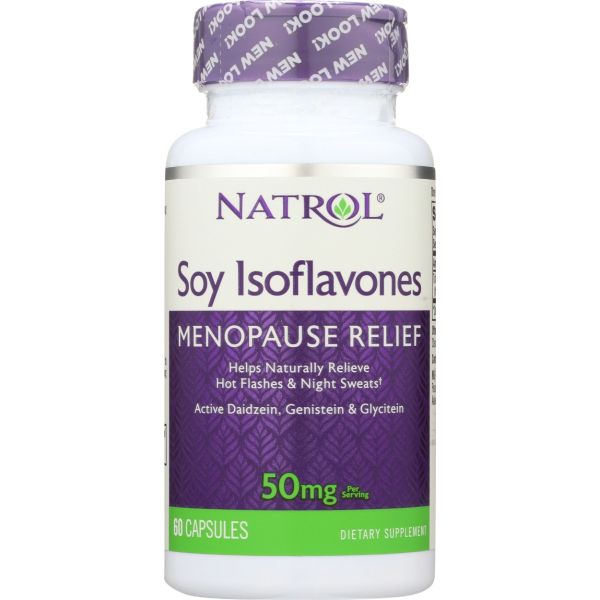 NATROL: Soy Isoflavones, 60 Capsules