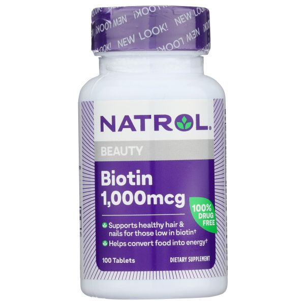 NATROL: Biotin 1000 mcg, 100 tb