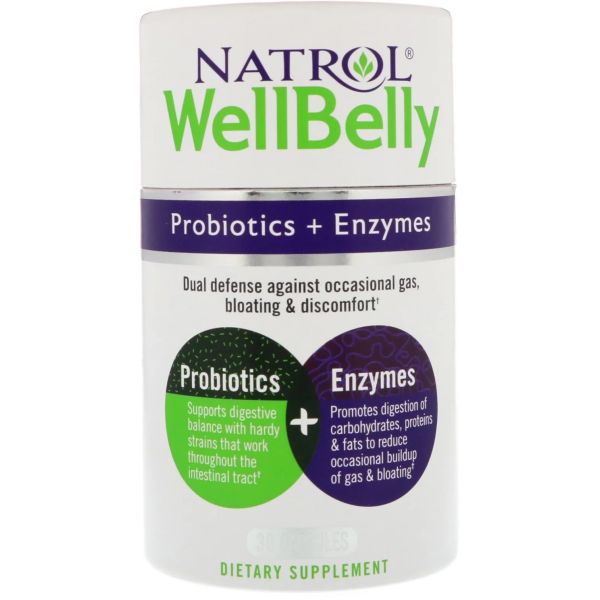 NATROL: Probiotics Well Belly, 30 cp