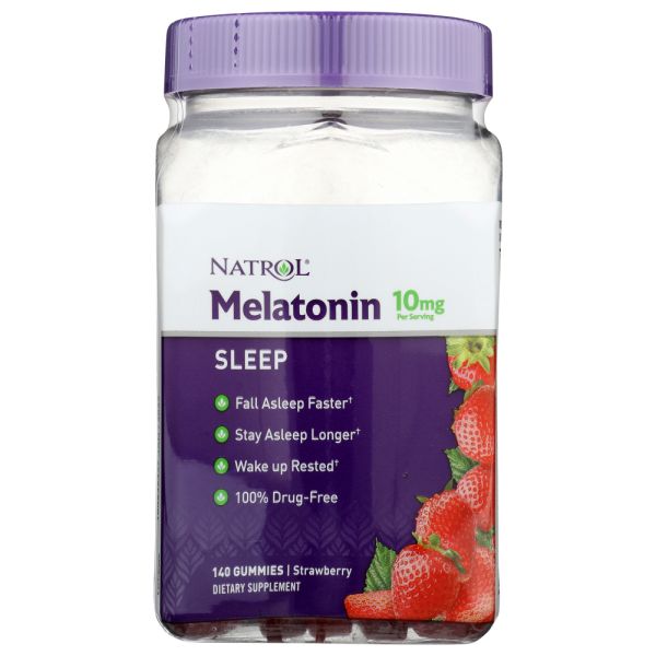 NATROL: Melatonin Gummies 10mg, 140 pc